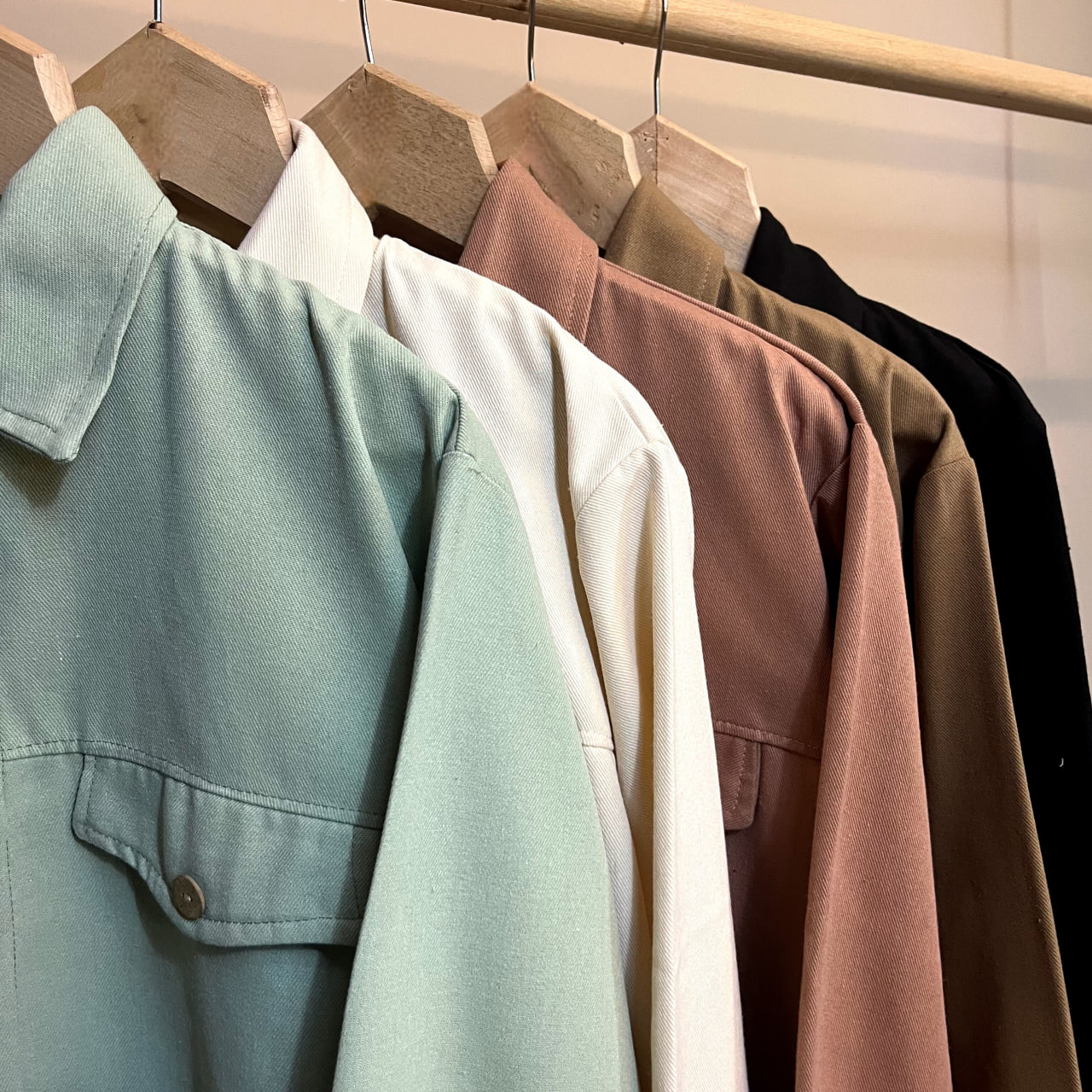 شومیز لینن بغل زیپ